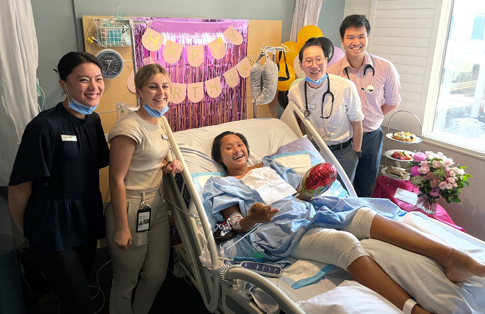 Shark bite victim set to farewell Westmead Private Hospital after 6 months