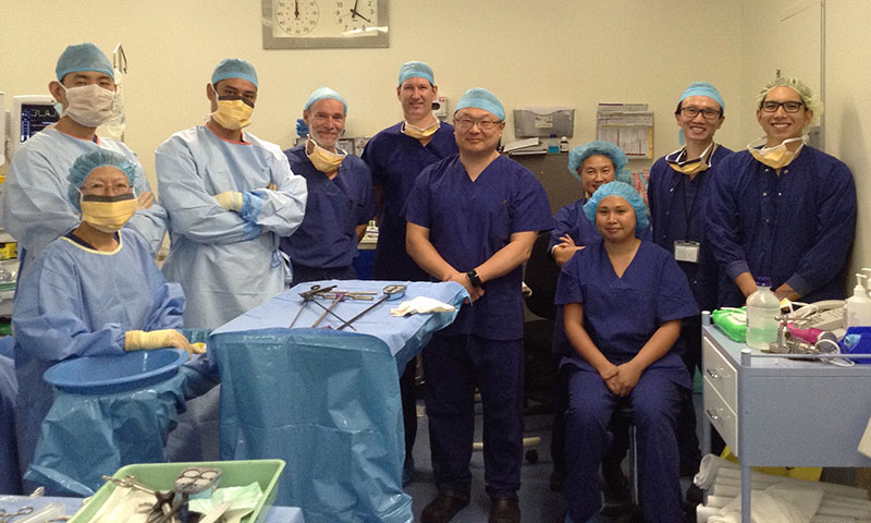 First robotic kidney autotransplant in Australia was undertaken at Westmead Private Hospital using the da Vinci Si Surgical System