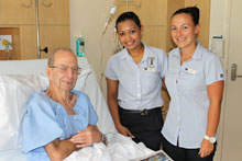 The gift to swallow restored for Anthony Whitefield at Westmead Private Hospital, a first in Australia